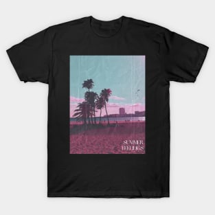 Beach - Summer Feelings Pink T-Shirt